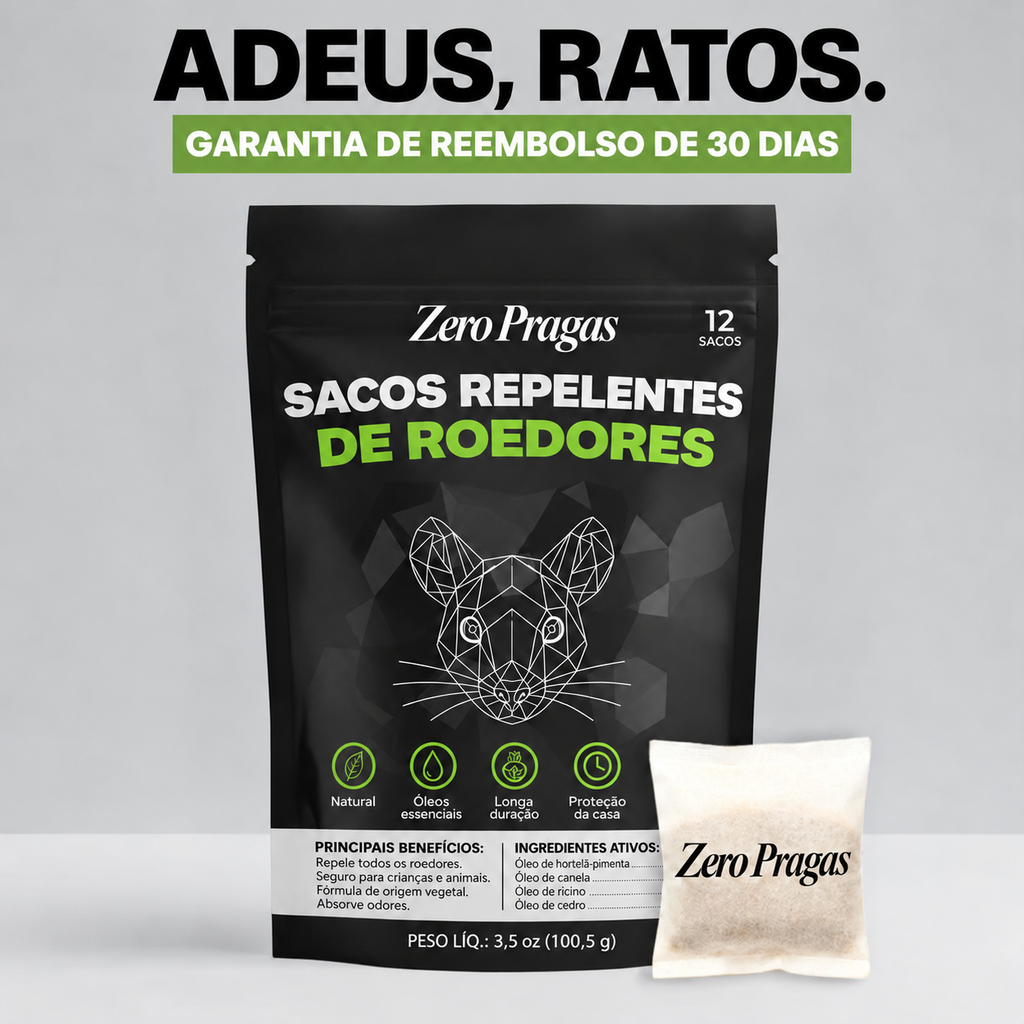 Sacos Repelentes de Roedores