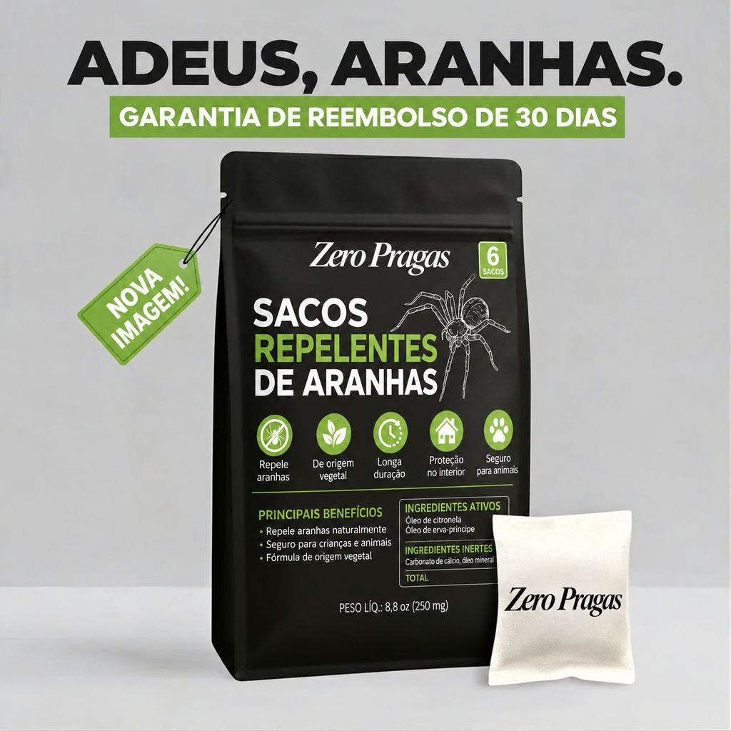 Sacos Repelentes de Aranhas