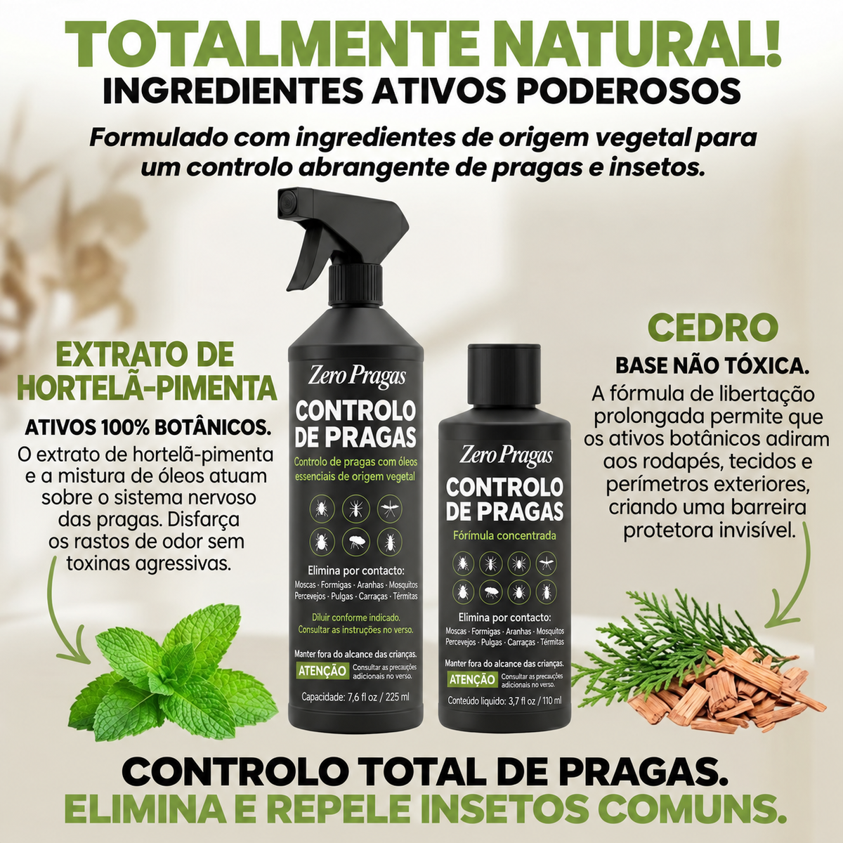 Spray de Controlo de Pragas